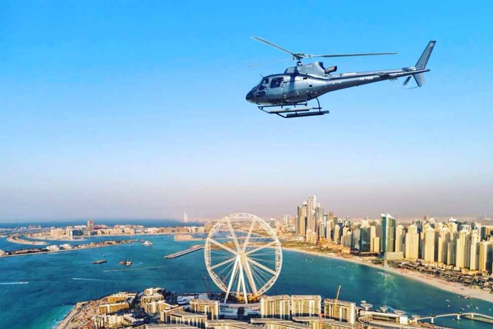 helicopter city tour dubai