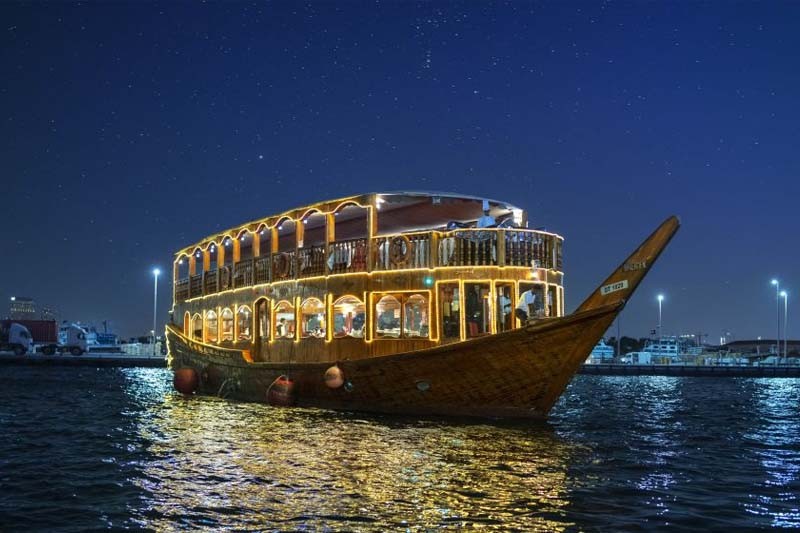 what is dhow cruise creek