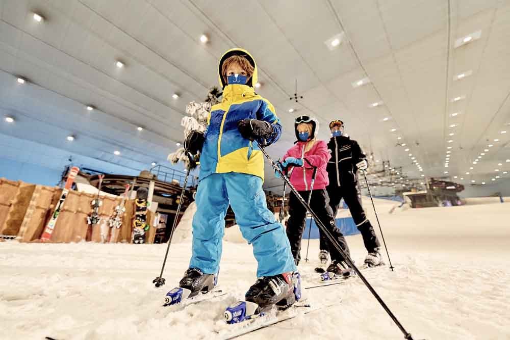 Ski Dubai at Mall of the Emirates is one of the most incredible ski resorts in Dubai