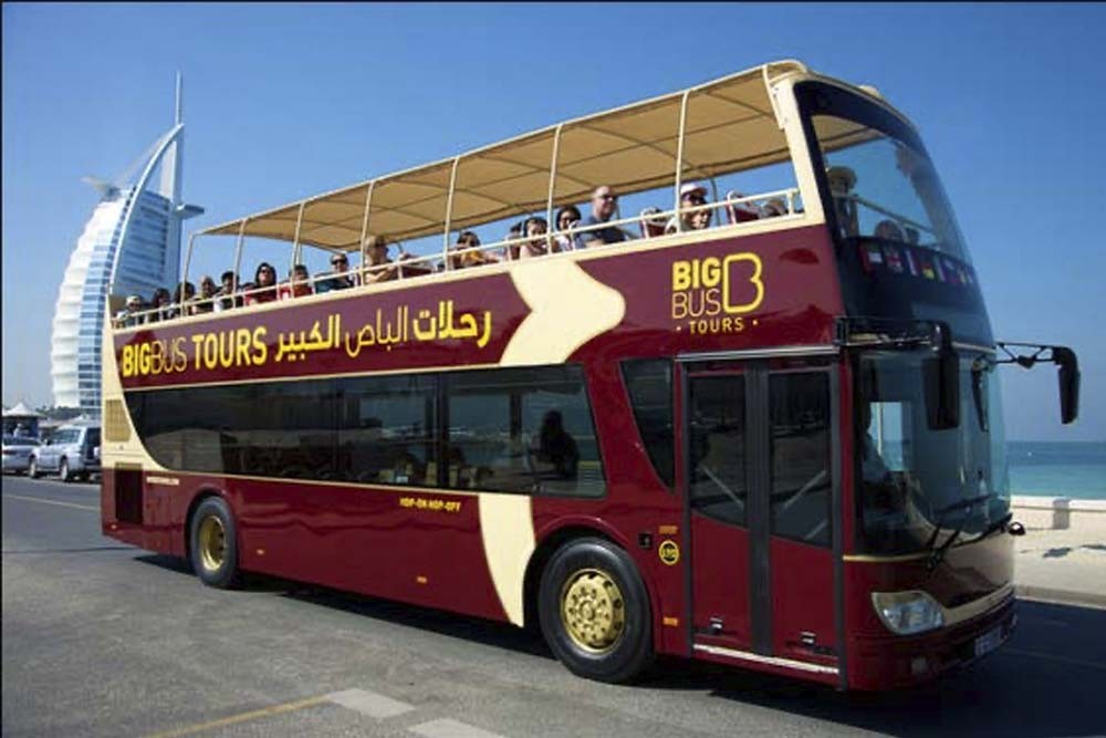 dubai bus tour start